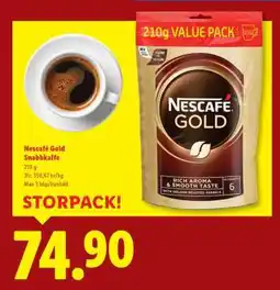 Lidl Nescafé Gold snabbkaffe erbjuda