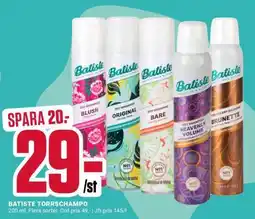 ÖoB Batiste Torrschampo erbjuda