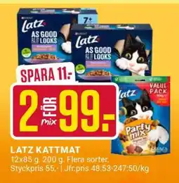 ÖoB Latz Kattmat erbjuda