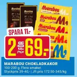ÖoB Marabou Chokladkakor erbjuda
