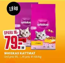 ÖoB WHISKAS KATTMAT erbjuda