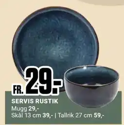 ÖoB SERVIS RUSTIK erbjuda