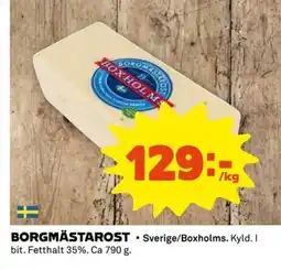Coop Borgmästarost erbjuda