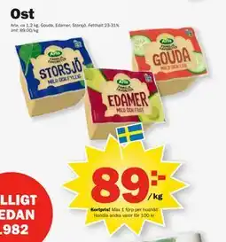 Pekås Ost erbjuda