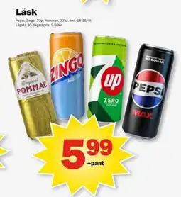 Pekås Läsk erbjuda