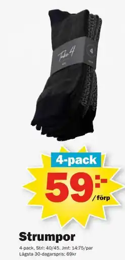 Pekås Strumpor erbjuda