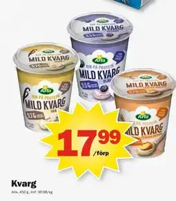 Pekås Kvarg erbjuda