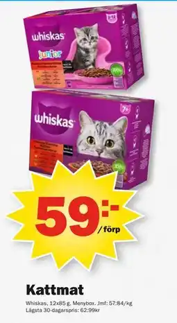 Pekås Kattmat erbjuda
