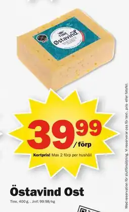 Pekås Östavind Ost erbjuda