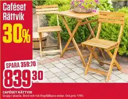 ÖoB Caféset Rättvik erbjuda