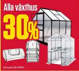 ÖoB Alla växthus erbjuda