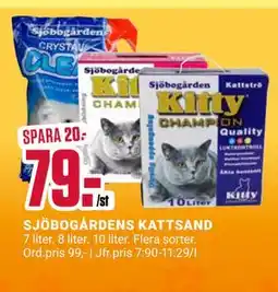 ÖoB SJÖBOGÅRDENS KATTSAND erbjuda