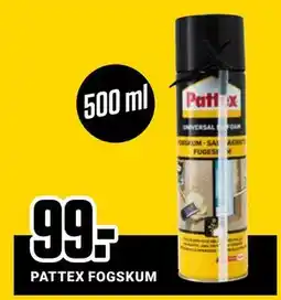 ÖoB PATTEX FOGSKUM erbjuda