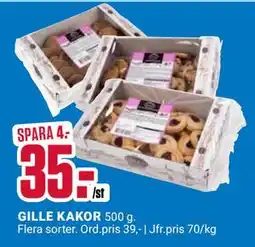 ÖoB GILLE KAKOR erbjuda