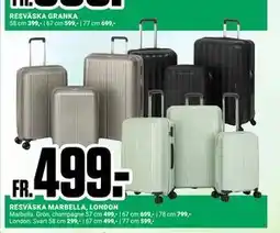 ÖoB RESVÄSKA MARBELLA, LONDON erbjuda