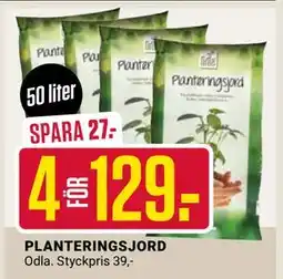 ÖoB PLANTERINGSJORD erbjuda