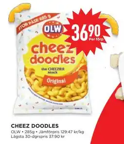 Willys Hemma CHEEZ DOODLES erbjuda