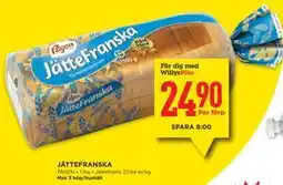 Willys Hemma JÄTTEFRANSKA erbjuda