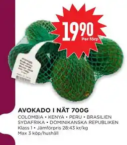 Willys Hemma AVOKADO I NÄT 700G erbjuda