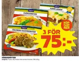 Coop Daglivs FÄRDIGRÄTTER erbjuda