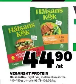 Coop Daglivs VEGANSKT PROTEIN erbjuda