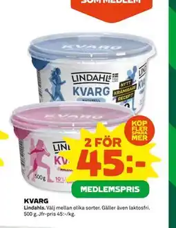 Coop Daglivs KVARG erbjuda