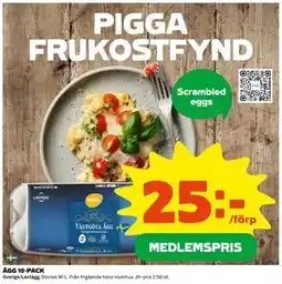 Coop Daglivs ÄGG 10-PACK erbjuda