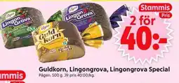 ICA Supermarket PAGEN Guldkorn, lingongrova, lingongrova special erbjuda