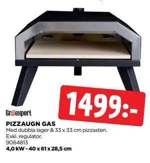 Jem&Fix PIZZAUGN GAS erbjuda