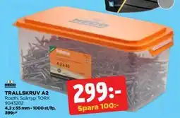 Jem&Fix TRALLSKRUV A2 erbjuda
