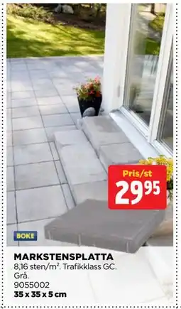 Jem&Fix MARKSTENSPLATTA erbjuda