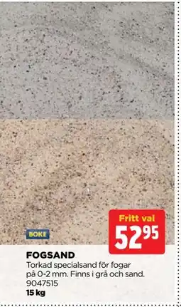 Jem&Fix FOGSAND erbjuda