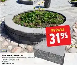 Jem&Fix MURSTEN COUNTRY erbjuda