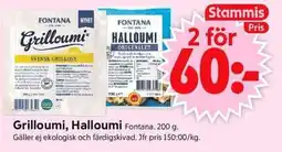 ICA Supermarket FONTANA Grilloumi, halloumi erbjuda