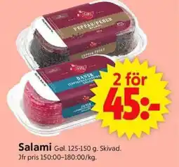 ICA Supermarket Salami erbjuda