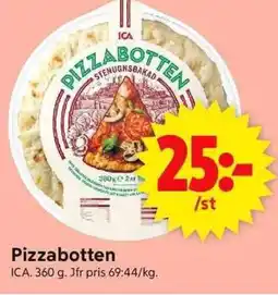 ICA Supermarket ICA Pizzabotten erbjuda