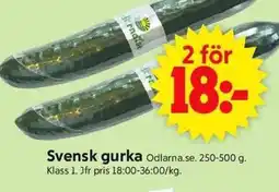 ICA Supermarket Svensk gurka erbjuda