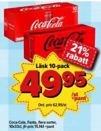 Östenssons Läsk 10-pack erbjuda