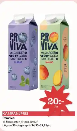 Hemköp Proviva erbjuda