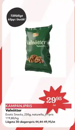 Hemköp Valnötter erbjuda