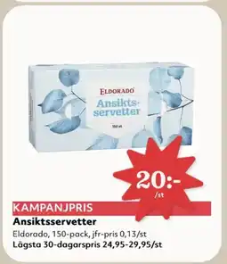 Hemköp Ansiktsservetter erbjuda