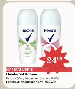 Hemköp Deodorant Roll-on erbjuda