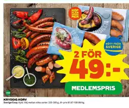 Coop KRYDDIG KORV erbjuda