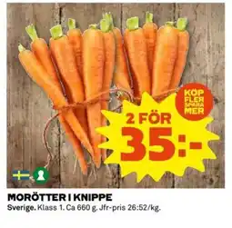 Coop MORÖTTER I KNIPPE erbjuda