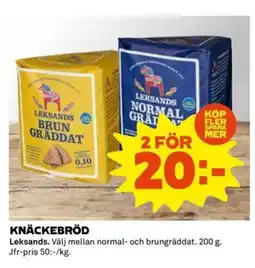 Coop KNÄCKEBRÖD erbjuda