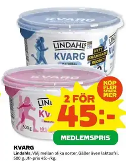 Coop KVARG erbjuda