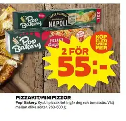 Coop PIZZAKIT/MINIPIZZOR erbjuda