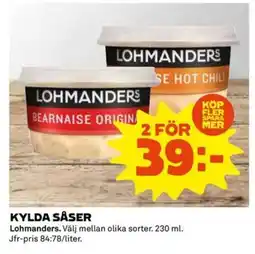 Coop KYLDA SÅSER erbjuda