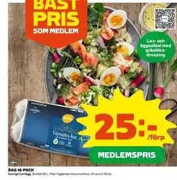 Coop ÄGG 10-PACK erbjuda