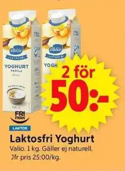 ICA Supermarket Laktosfri Yoghurt erbjuda
